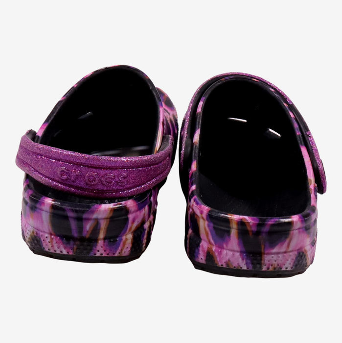 CROCS P30/31 sandales imprimé animal rose violet