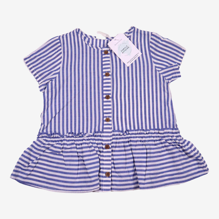 H&M 2 ans Blouse rayures bleues