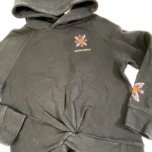 SCOTCH & SODA 8 ans sweat a capuche noir