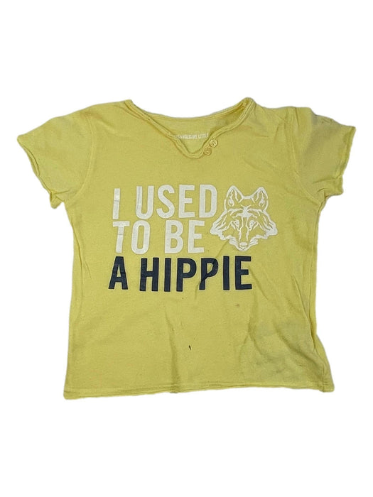 ZADIG & VOLTAIRE 2 ans tee shirt jaune Hippie (défaut)