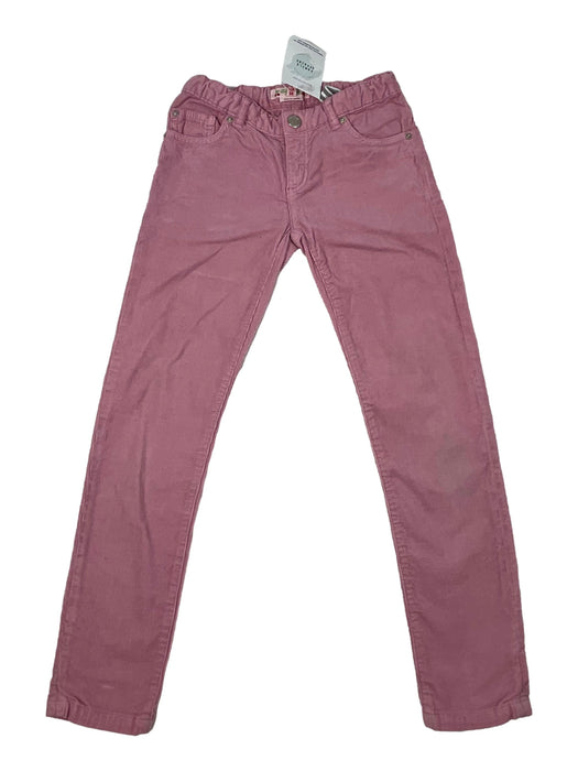 BONPOINT 8 ans pantalon rose en velours