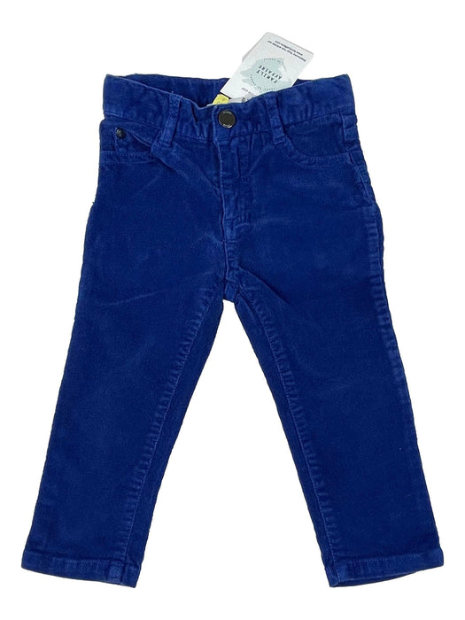 JACADI 18 mois pantalon bleu velours