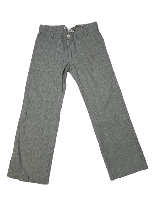 BONPOINT 8 ans pantalon rayures grises