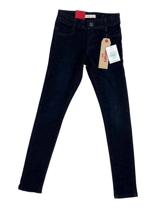 LEVIS NEUF 10 ans Pantalon jean Noir super skinny 710