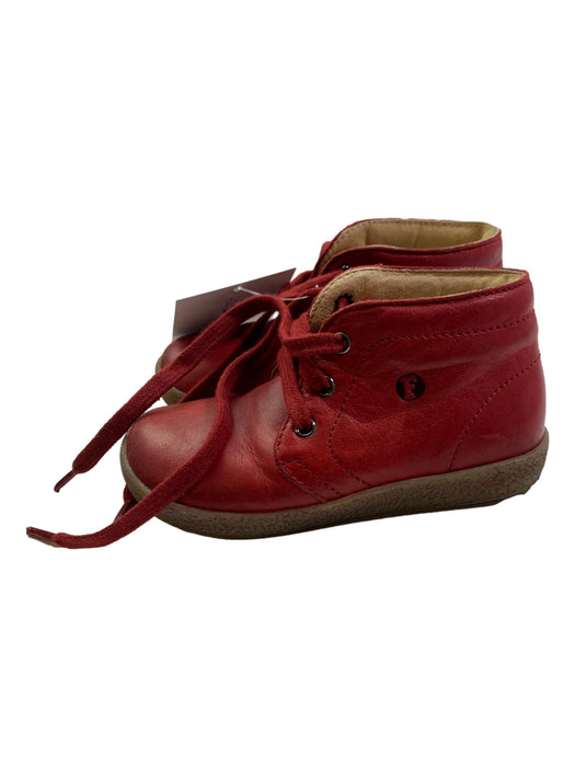 FALCOTTO 23 Chaussures rouge cuir