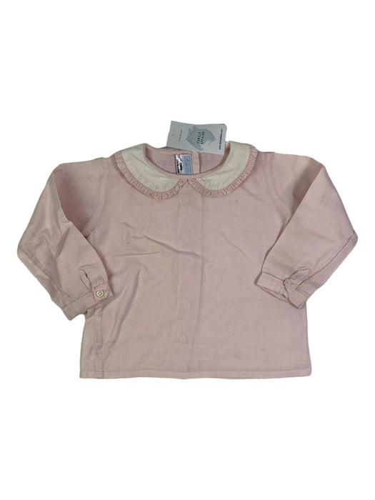 ACANTHE 12 mois blouse col rose