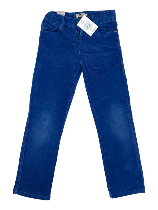 CYRILLUS 9 ans pantalon velours bleu électrique