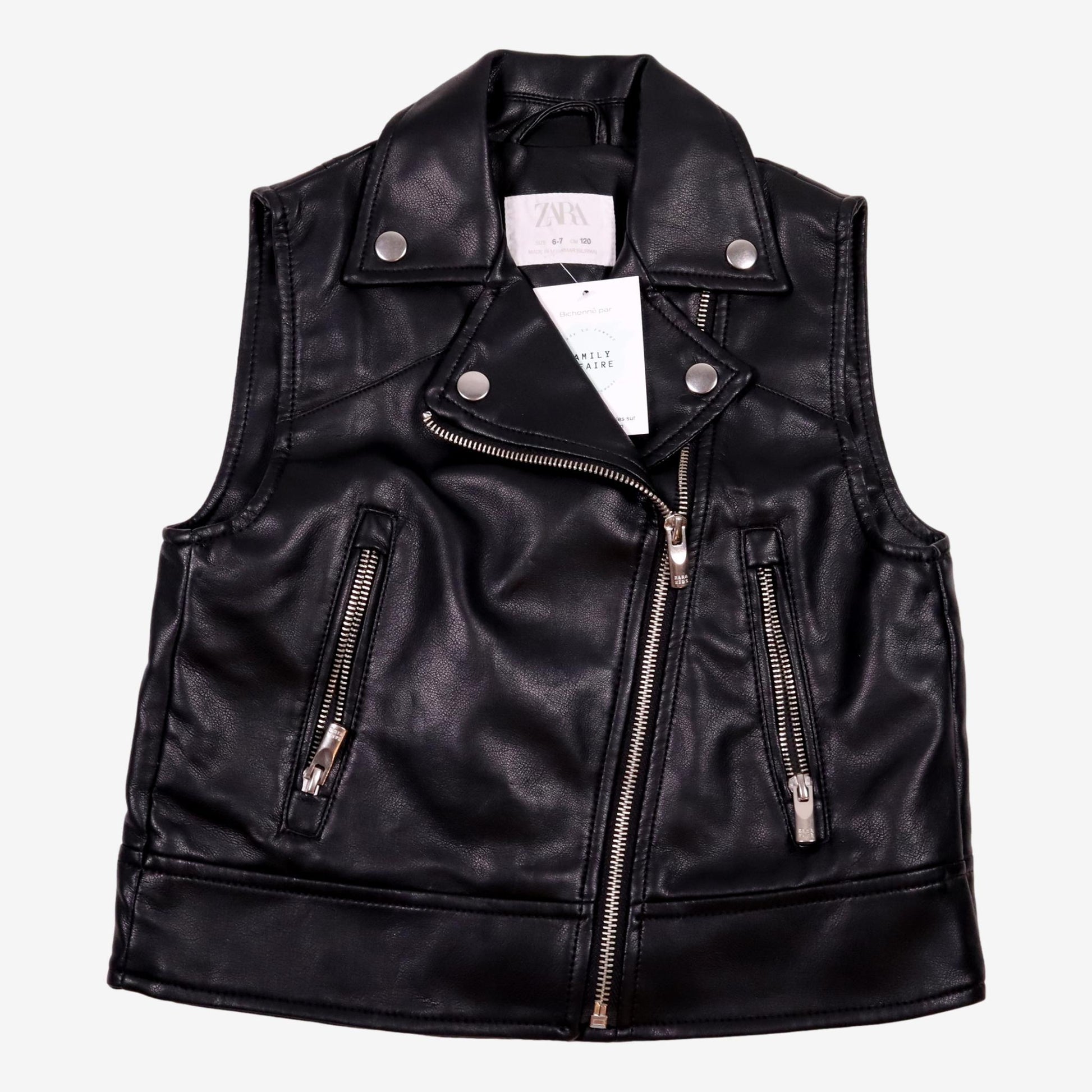 Veste Cuir Zara Veste Zara Garcon Veste Zara Coton Polyester Gris