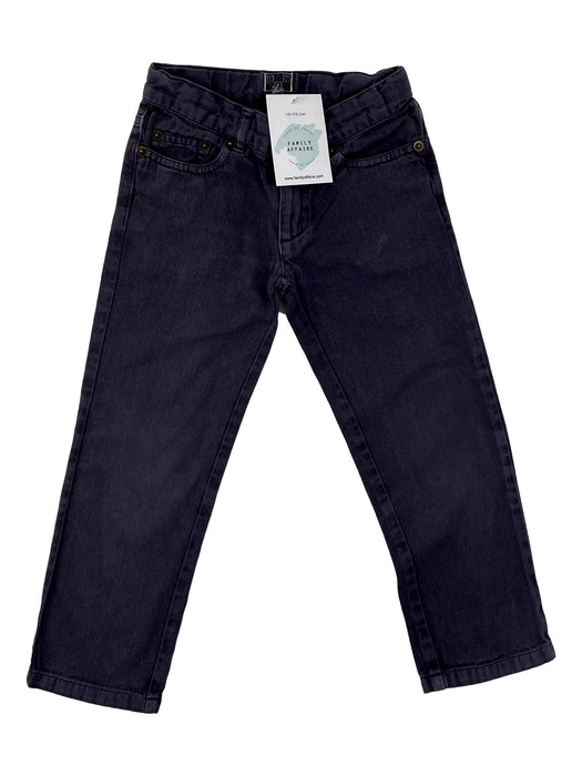 BONTON 3 ans pantalon jean gris violet