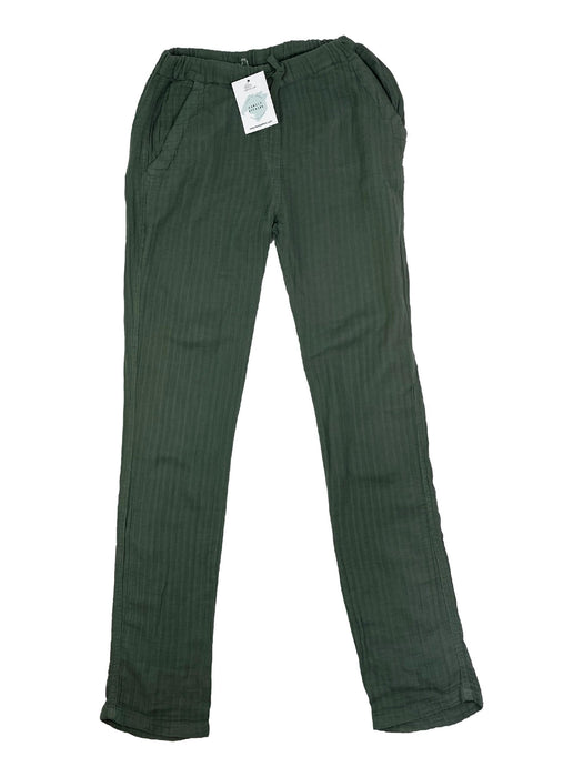 BONTON 12 ans Pantalon gaze de coton vert kaki