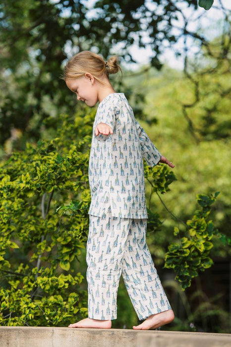 PARIS JOBURG outlet pyjama girafe bleu ramatuelle 2 au 10 ans