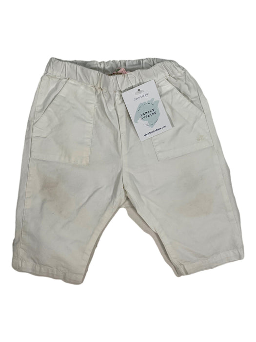 BONPOINT 6 mois pantalon blanc à poches