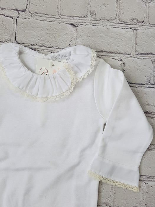 AMAIA outlet body baby off white lace collar - FAMILY AFFAIRE (4336664739888)
