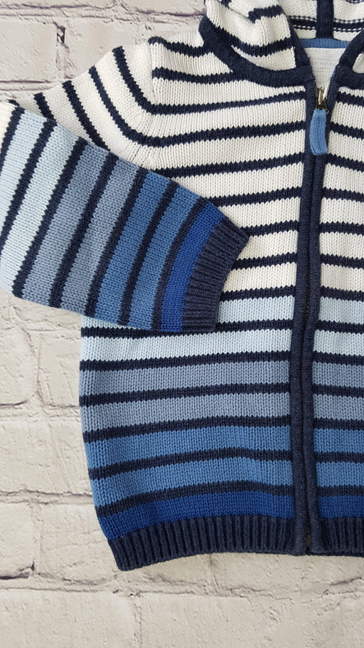 LITTLE WHITE COMPANY sweater 12/18m boy or girl (4350107451440)