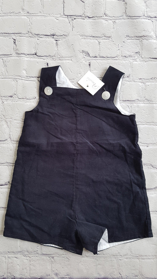 AMAIA outlet navy dungaree baby girl boy - FAMILY AFFAIRE (4353924104240)