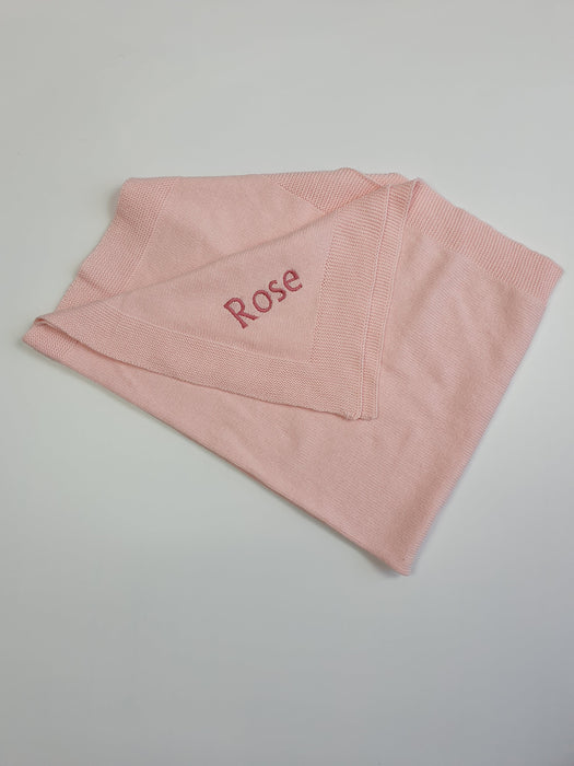 Baby Pink blanket - FAMILY AFFAIRE (4416869367856)