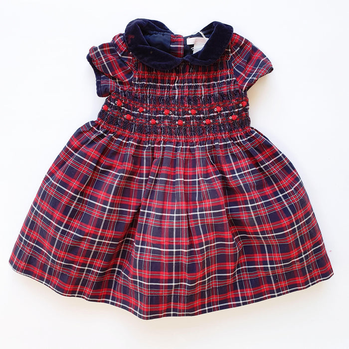 robe ecossaise bebe pas cher occasion family affaire second hand kids clothes resale (4434639945776)