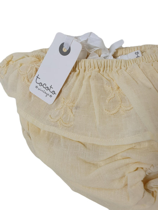 TOCOTO VINTAGE OUTLET girl bloomer?swimsuit 1m to 9m (4578269003824)