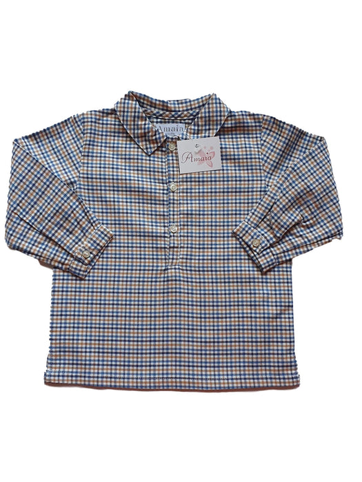 AMAIA OUTLET boy shirt 12m,2,3,4,8 ans (4661996552240)