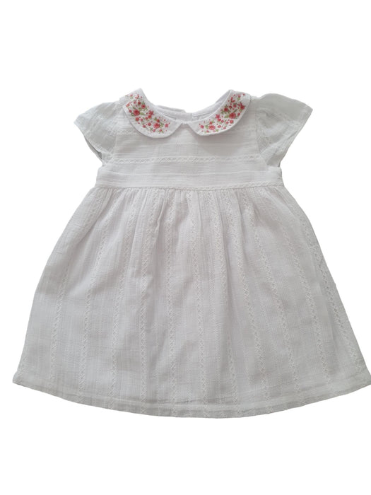 THE LITTLE WHITE COMPANY girl dress 6-9m (4665416974384)
