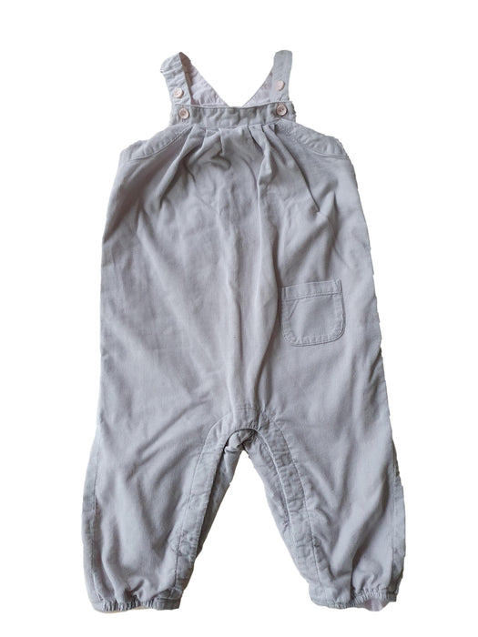 THE LITTLE WHITE COMPANY girl dungaree 12-18m (4691888242736)