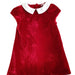 Robe Velours rouge CONFITURE girl dress 2yo (4705873199152)
