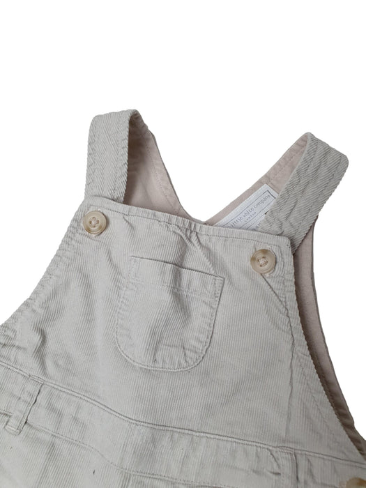 LITTLE WHITE COMPANY boy or girl dungaree 3-6m (4729377587248)