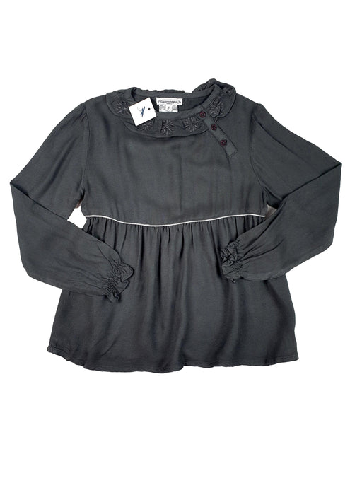 BLEU COMME GRIS NEW girl blouse 8yo (6589146857520)
