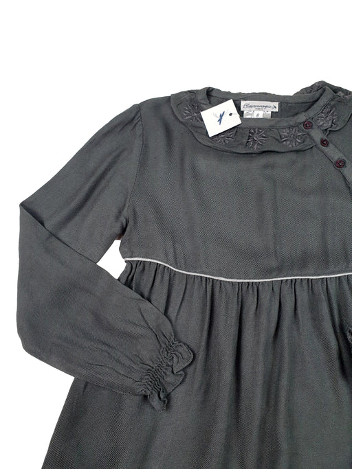 BLEU COMME GRIS NEW girl blouse 8yo (6589146857520)