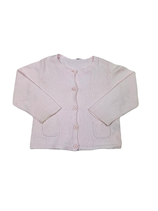 Gilet rose fille CYRILLUS  taille 12 mois (6593594196016)