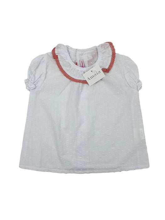 AMAIA outlet girl plumetis blouse  2yo/ 3yo/6yo/8yo (6631667269680)