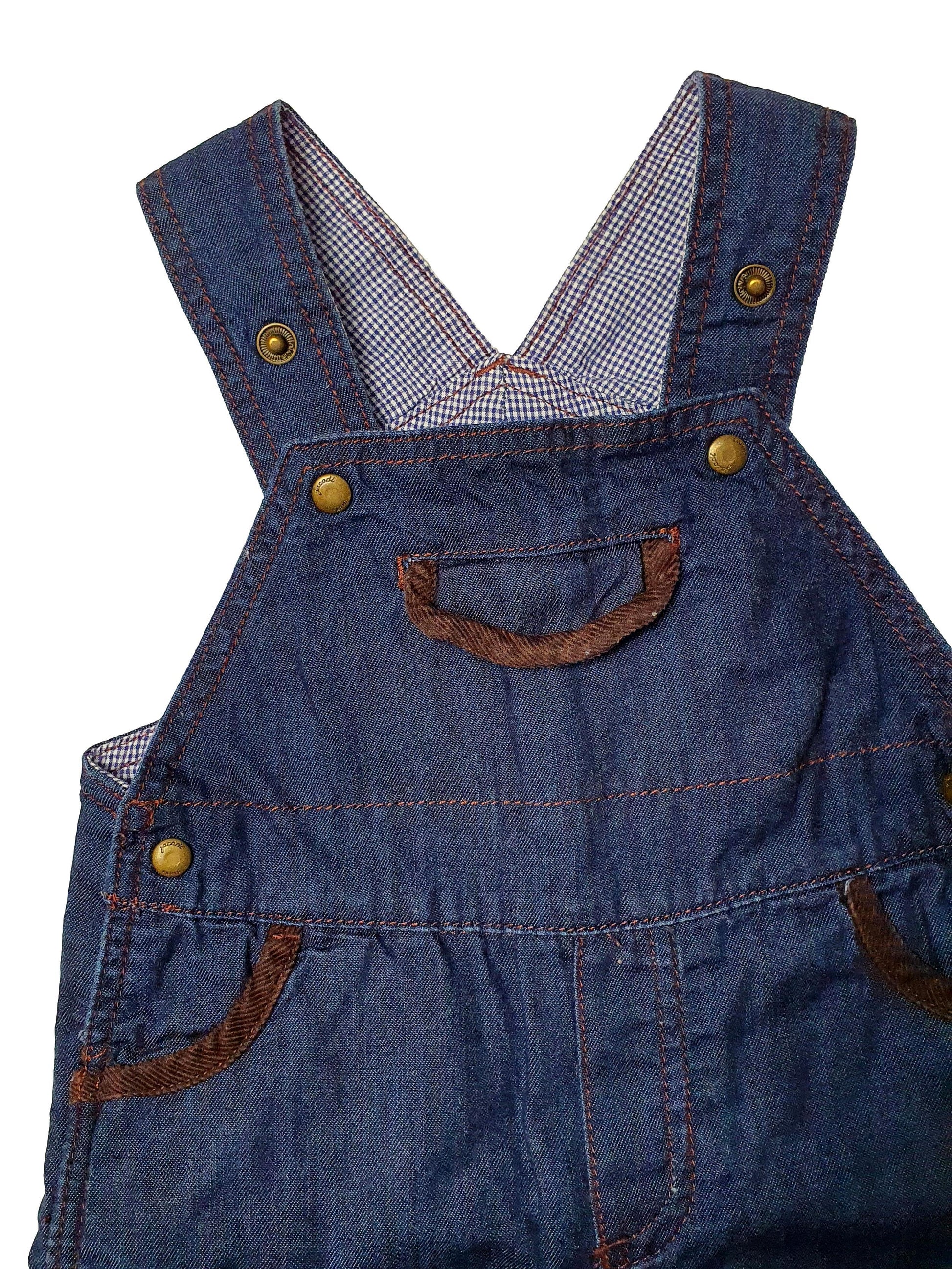 JACADI boy dungaree 3m (6640946479152)