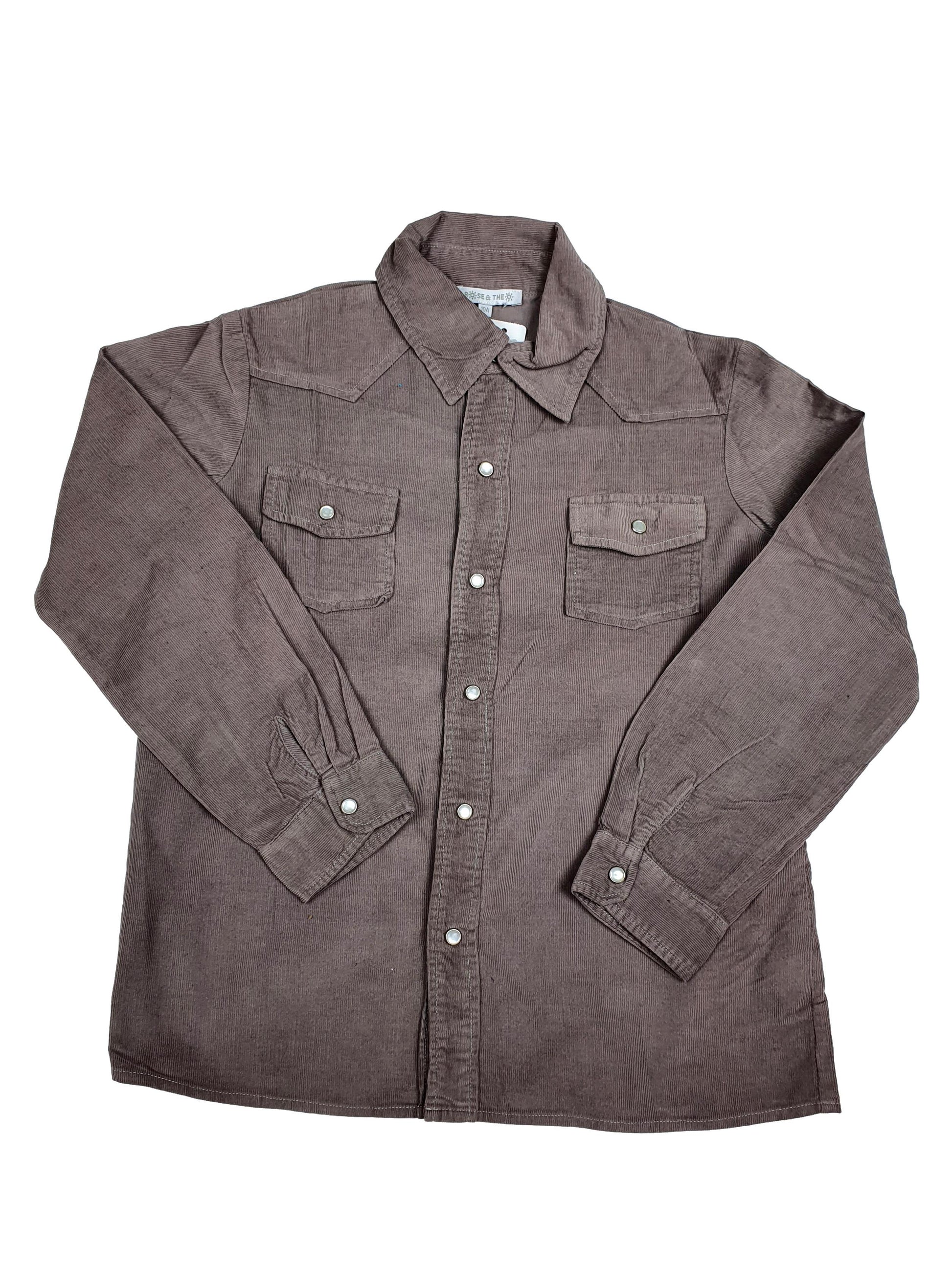 MONOPRIX ROSE ET THEO garçon chemise 10yo (6704102670384)