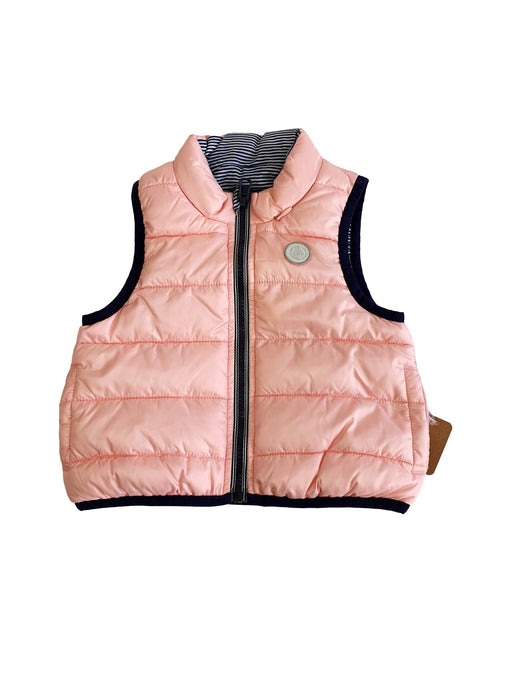 PETIT BATEAU reversible girl puffer jacket 12m (6720808386608)