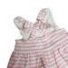 Robe rayée rose et blancJACADI girl dress 6m (6858666475568)
