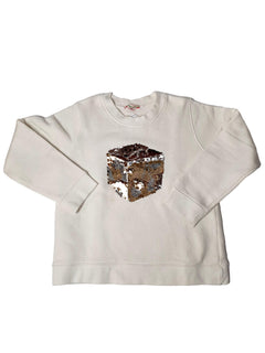 BONPOINT Sweat paillettes fille 12 ans