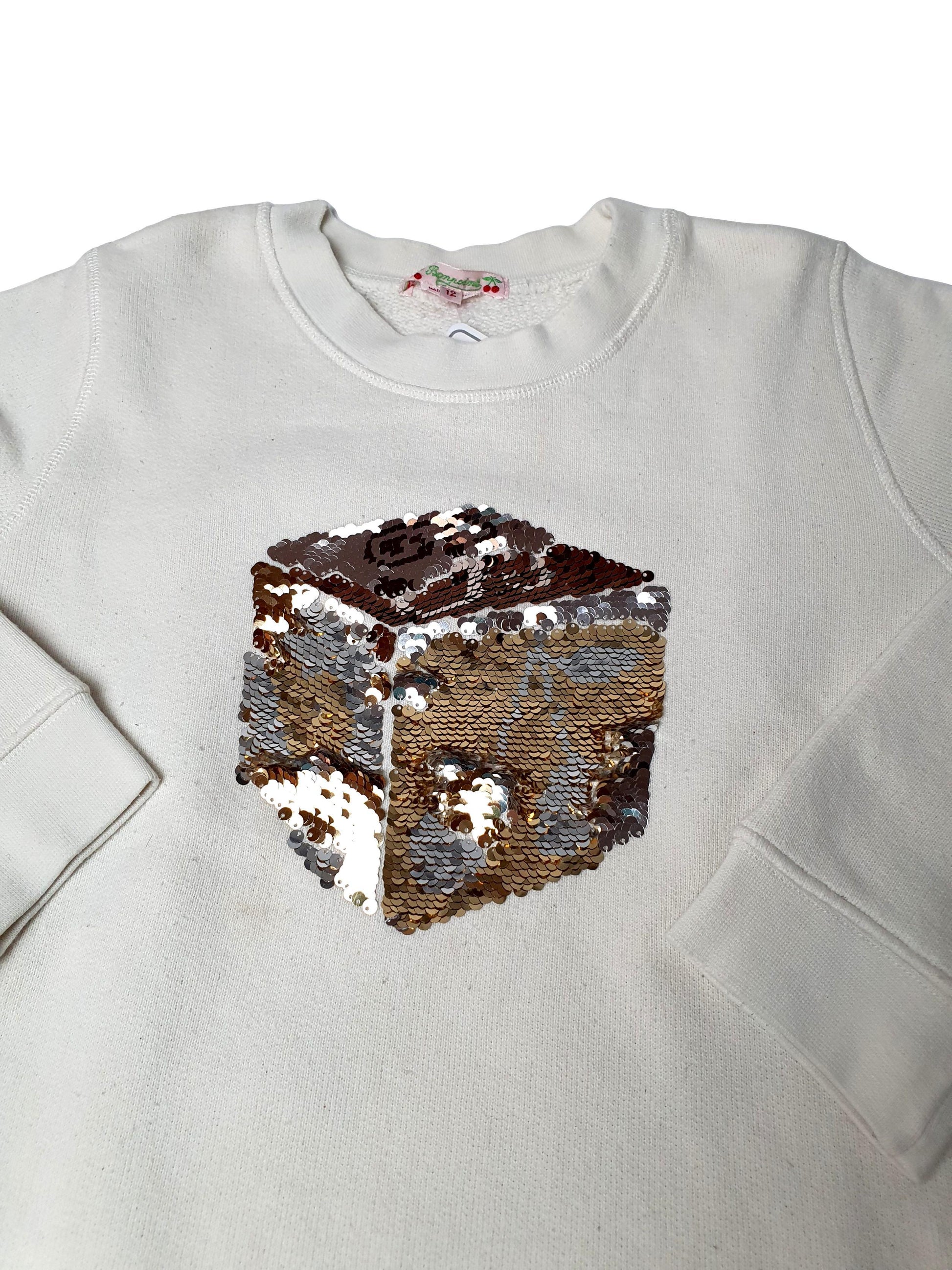 BONPOINT Sweat paillettes fille 12 ans