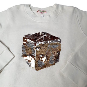 BONPOINT Sweat paillettes fille 12 ans