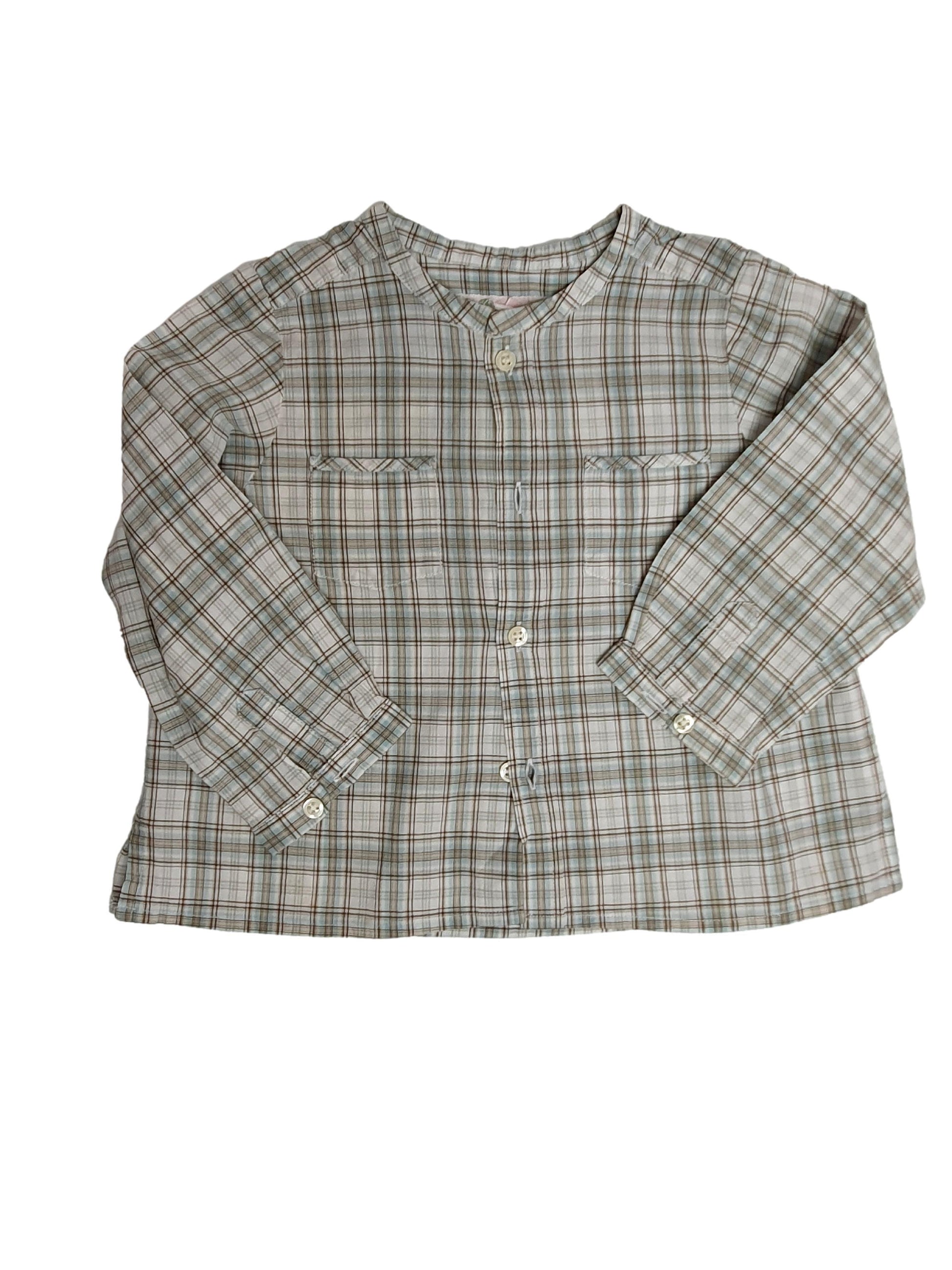 BONPOINT chemise garcon 18 mois (6890200465456)