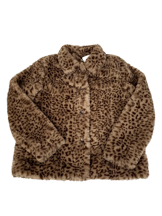 BONTON manteau léopard 12 ans
