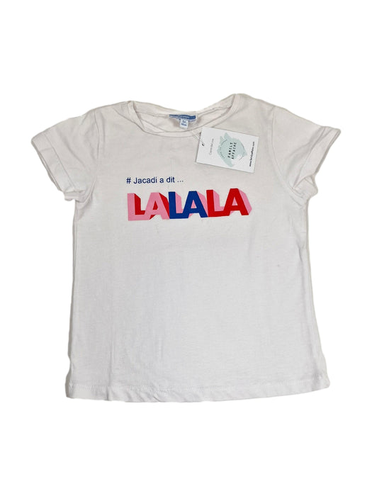 JACADI 6 ans tee shirt LALALA