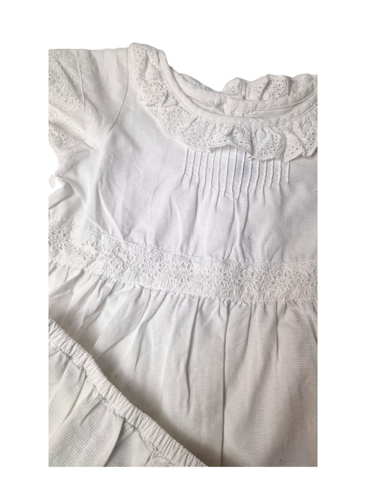 JACADI robe blanche 18m