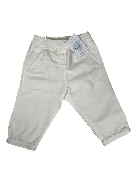 CYRILLUS 18 mois pantalon blanc lin