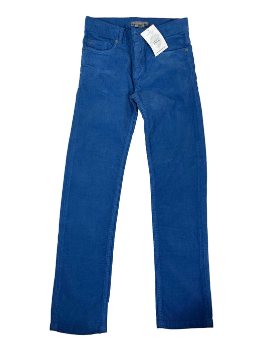 BONPOINT 10 ans pantalon velours bleu