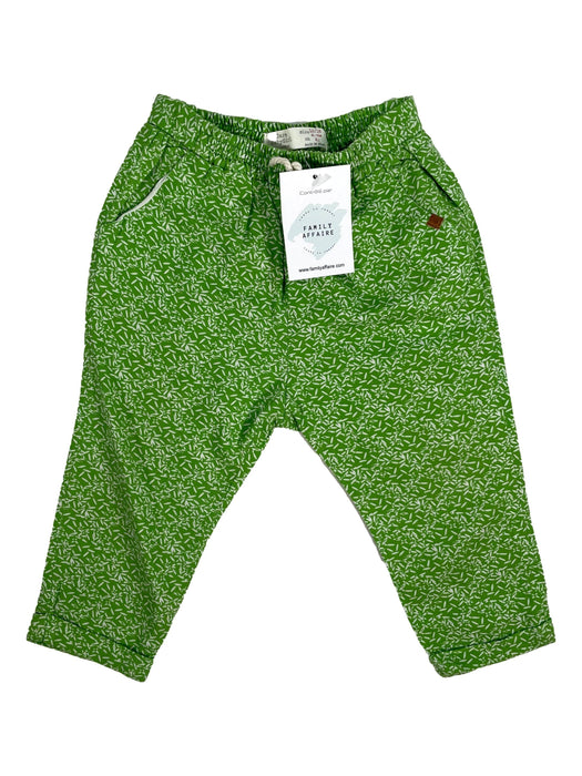 ZARA 12/18 mois pantalon vert souple