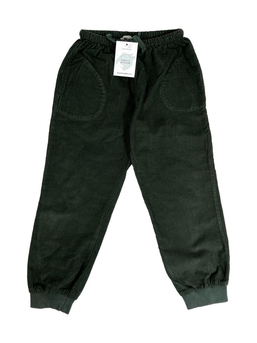 CARAMEL 8 ans Pantalon en velours vert