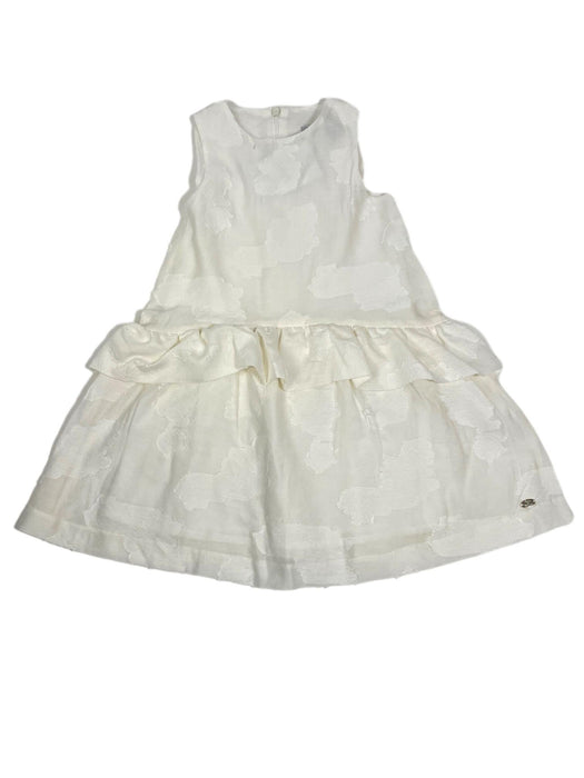 TARTINE & CHOCOLAT robe blanche fille 4 ans