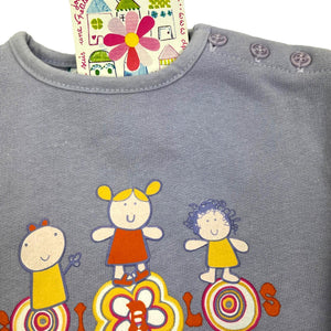 DPAM vintage new girl sweatshirt 6m (6879646744624)