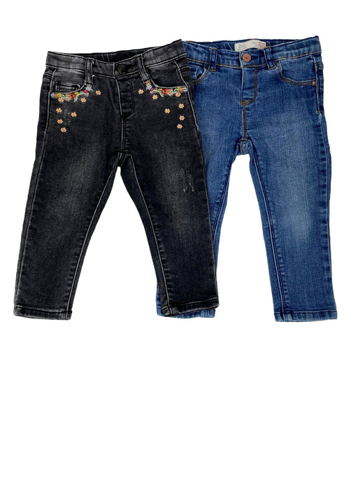 ZARA set de 2 jeans filles 12-18m (6905698025520)