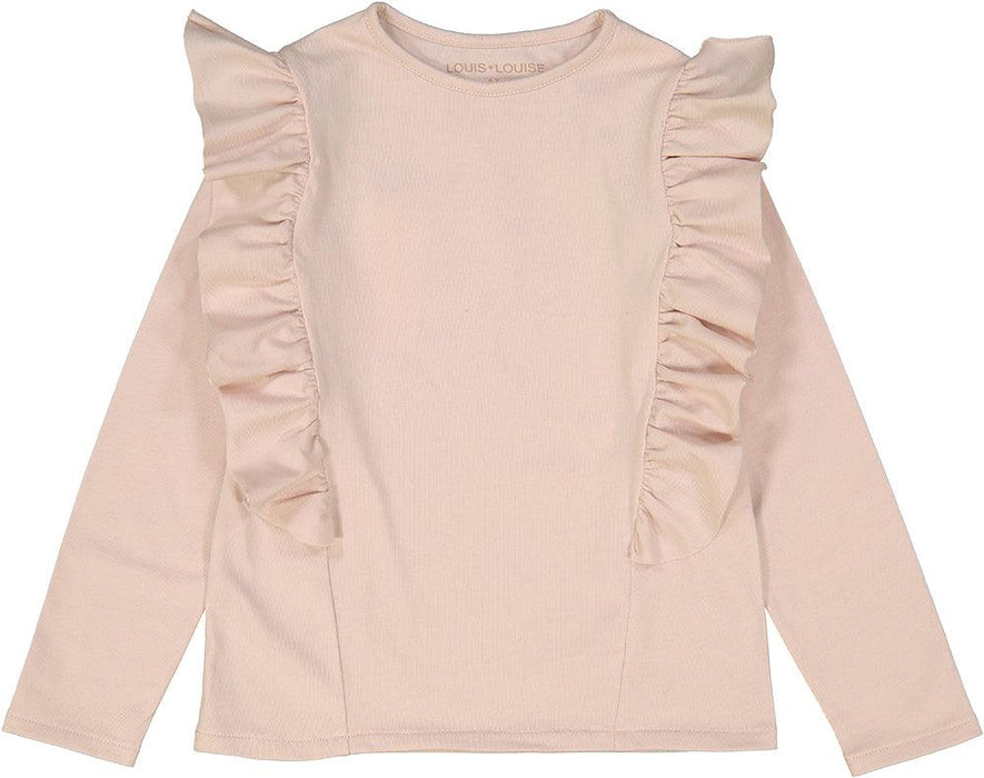 LOUIS LOUISE outlet tee shirt fille rose 6 ans